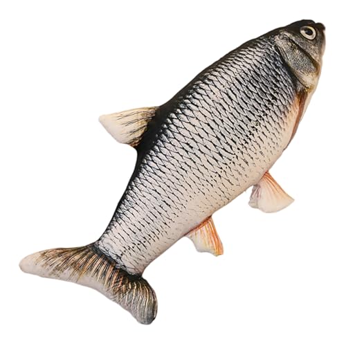 Peluche poisson 3D grand oreiller de salon pour des siestes amusantes