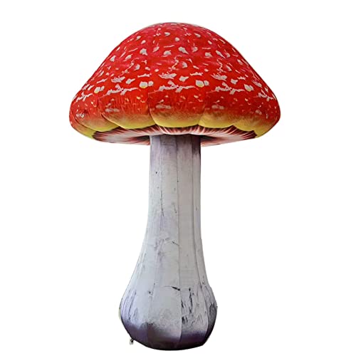 Vinfgoes Outdoor Garden Decor Giant LED Inflatable Mushroom for Stage,