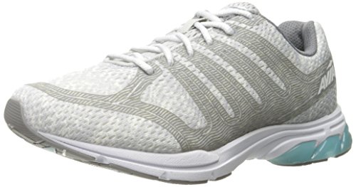 Avia Tênis de Corrida Avi-Versa Feminino, Cinza (Cool Mist) Cinza/Branco/Cinza Gelado, 8