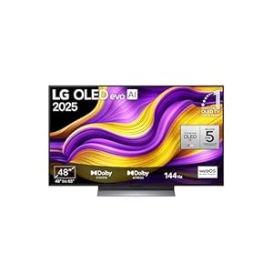 LG OLED48G56LS TV 48″ (121 cm) OLED evo Fernseher (α11 4K AI-Prozessor, webOS 25, Dolby Vision, bis zu 120Hz) [Modelljahr 2025]