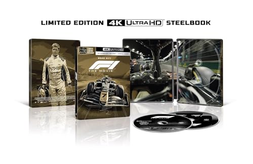 F1: The Movie - Limited Edition Steelbook (4K Ultra HD