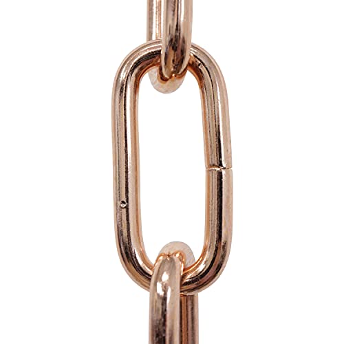 Image of RCH Hardware CH-ST59-U58-CO Steel Chandelier Chain 3 Gauge, Copper (1 Foot)