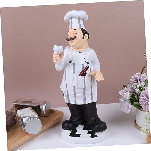 Statue de cuisinier unique style européen objet de décoration intérieur - 6