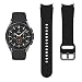 Produktbild Apbands Kompatibel für Samsung Galaxy Watch 5 40mm 44mm/Galaxy Watch 4 44mm 40mm, weiches Silikon Sportarmband für Galaxy Watch 5 Pro 45mm/Galaxy Watch 4 Classic 46mm 42mm(offizielles Schwarz