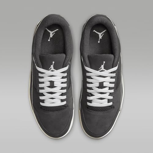 Jordan Flight Court Men's Shoes (HF3255-002, Anthracite/Sail/Varsity Red/White)4