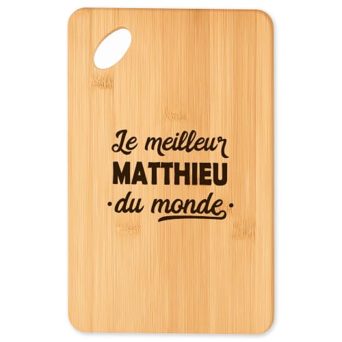Planche à découper en bambou Super Matthieu 2 pour simplifier vos repas - 2