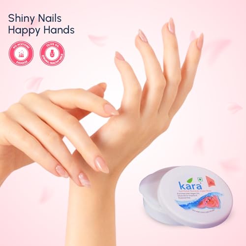 Image of Kara Nail Polish Remover Wipes Rose - 30 Pulls (Pack of 6)| Travel-Friendly | Enriched with Olive Oil & Vitamin E | Acetone Free | One Wipe Cleans 10 Nails