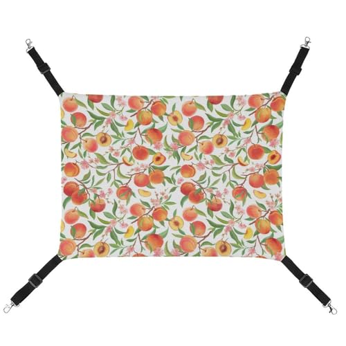 VOSERY Amaca da appendere per gatti, regolabile, con frutti, pesca2, altalena, per cani, furetti, conigli, piccoli animali, accessori per gatti, con ganci