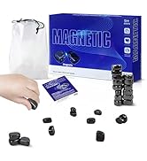 Magnetic Chess Game Stones, Magnetic Effect Chess Set Battle Chess Board, Fun Table Top Magnet Ga...