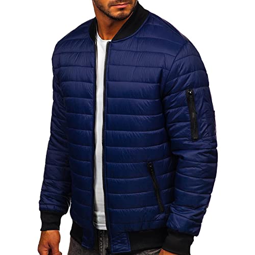 Cotton Jacket Men's Jacket Autumn And Winter Light And Warm Cotton Down Jacket Men's Cotton Jacket To Keep Warm #TOP2