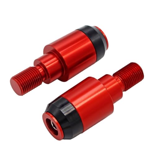 Contrapesos Manillar Moto Yamaha MT07 Tapón Rojo para Rutas de Fin de Semana