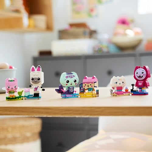 Image of LEGO Gabby's Dollhouse Gabby's Brick-Built Cat Friends - Animal Figures - Pretend Play Toys - 11215
