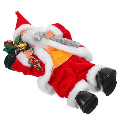 Père Noël électrique musical et articulé pour décoration festive de maison