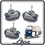 RICAMBIO ORIGINALE PIAGGIO KIT 3 CILINDRETTO CILINDRETTI FRENO POSTERIORI ED ANTERIORE PER PIAGGIO APE CALESSINO - APE CLASSIC 601 ORIGINALE PIAGGIO.