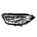 AKKON - Fits 2019-2023 VW Jetta S/Sport/SE [LED Low/High Beam] Projector Headlight Passenger Right Side Replacement