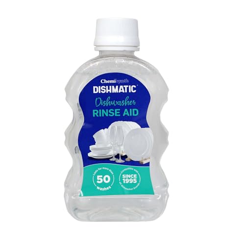 Image of Dishmatic Dishwasher Detergent, Salt and Rinse Aid (1 kg * 1kg * 250 ML) | Automatic Dishwashing Powder & Liquid Combo Pack | Compatible with All Dish Washer Machine