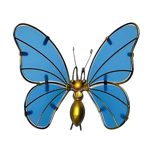 Pot Huggers - Colgador colgante de mariposa brillante | Mariposa abrazadora para macetas - para el hogar, al aire libre, jardín, balcón, porche, puerta, pared y patio