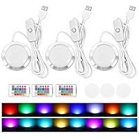 5 Stuks Led Lampen Kit 3D Printer Voor Bambolab Lamp 001 Met 1 M Type A 7 Rgb Kleuren Instelbaar Diy Bambu Lab X1c P1p P1s X1 X1e H2d Bedrukte Bureaulampvoet 3389564631