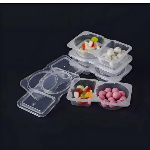24-Pack Reusable Snack Containers for $3.99 - Leak-Proof & Easy Clean - Image 5