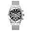 Silver Tone/Mesh/Silver Tone/Black