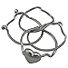 Imagen de WithLoveSilver de plata de ley 925 Celtic Puzzle Corazón Anillo