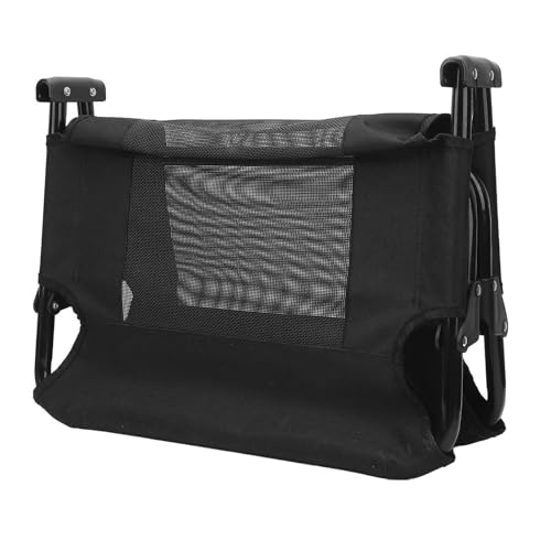 Lit surélevé pour chien AMONIDA pliable avec pinces antidérapantes noir - 6