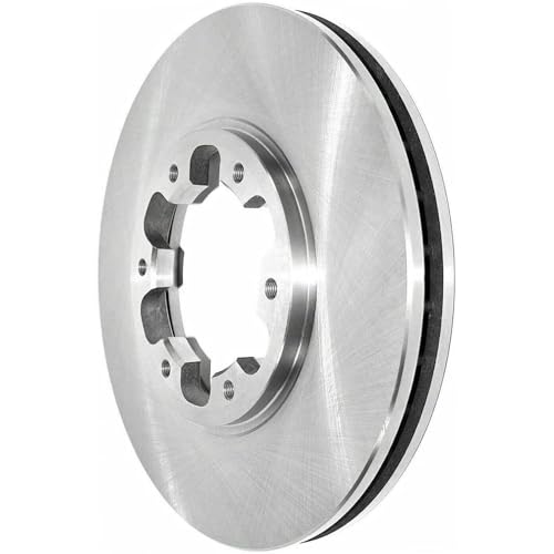 Image of Detroit Axle - Front Brake Kit for Chevrolet Colorado GMC Canyon Isuzu I-280 I-290 I-350 I-370 Replacement Disc Brake Rotors and Ceramic Brake Pads: 11.02'' inch Rotors