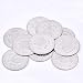 Enjoyer Palming Coins Super Thin (Half Dollar Version) Magic Tricks Coin Magic Props Magician Accessories Coin Gimmick,10Pcs/Set