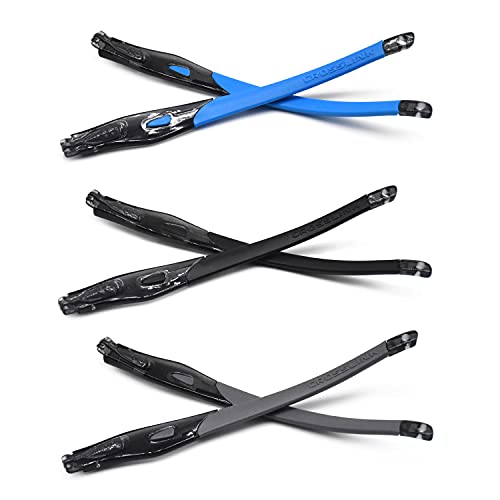 Evite caídas usando patas de goma de repuesto para Oakley Crosslink Switch
