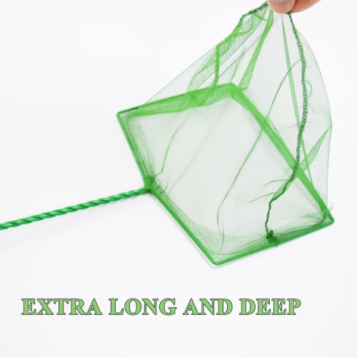 Image of 8 Inch Fish Net Aquarium, Fish Tank Net, Aquarium Net with 10.5 Inch Handle