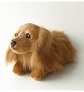 Amazon.co.jp: ニニアンドキノ ぬいぐるみ 犬 リアル 寝そべりわんこ