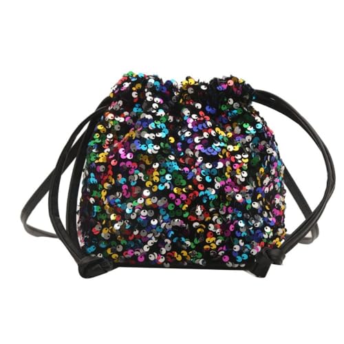 Handbag Trendy Versatile Women Multicolor Sequin Shoulder