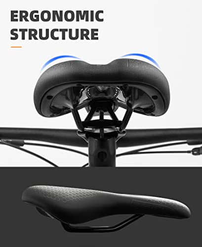 Rockbros Bike Seat Memory Foam Bike Saddle Comfortable Waterproof For City Mtb Racing Bikes #TOP2