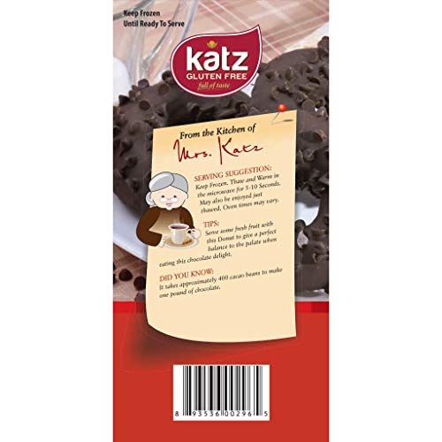 image for Katz Gluten Free Triple Chocolate Donuts | Dairy Free, Nut Free, Soy F