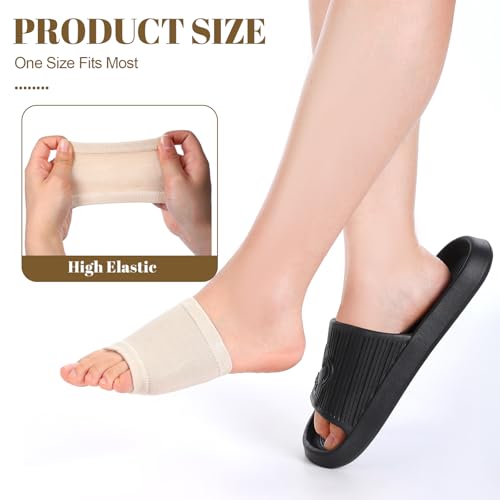 Image of Twistover 10 Pairs Women's Slide Sandle Sock Open Toe Slide Liner Slipper Shoe Foot Protector No Show Toeless Half Socks