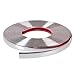 15m Car Trim Strip, Auto Interni Modanature striscia adesiva cromata, colore argento cromato(15mm)