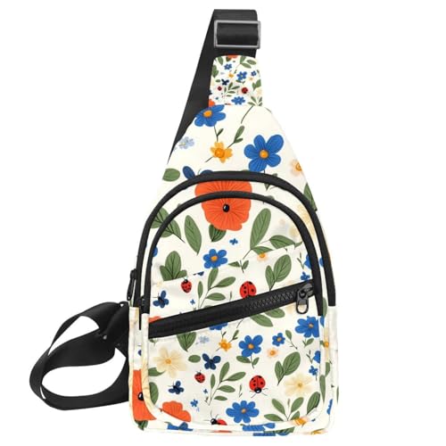 Sac à bandoulière compact lot de 3 avec compartiment plat et léger