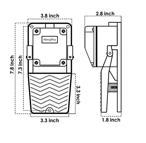 Himapro 50122 Foot Control Switch Pedal thumb #4