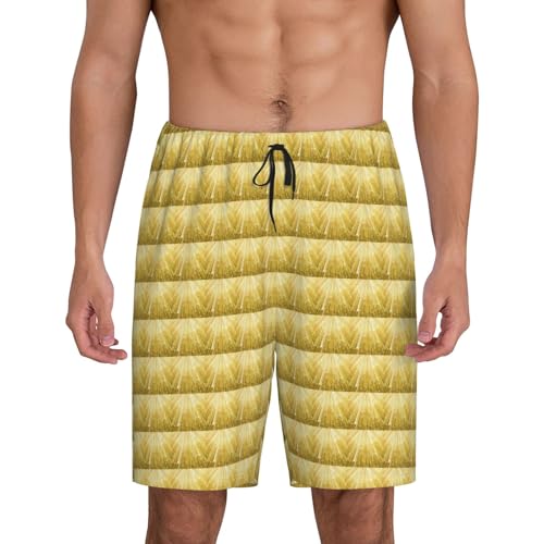 Pantalon de pyjama court homme léger contre la chaleur nocturne estivale