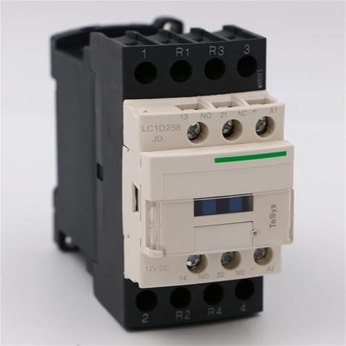 Contacteur électromagnétique CC LC1D258JD 4P 2NO+2NC LC1-D258JD 40A Bobine 12V