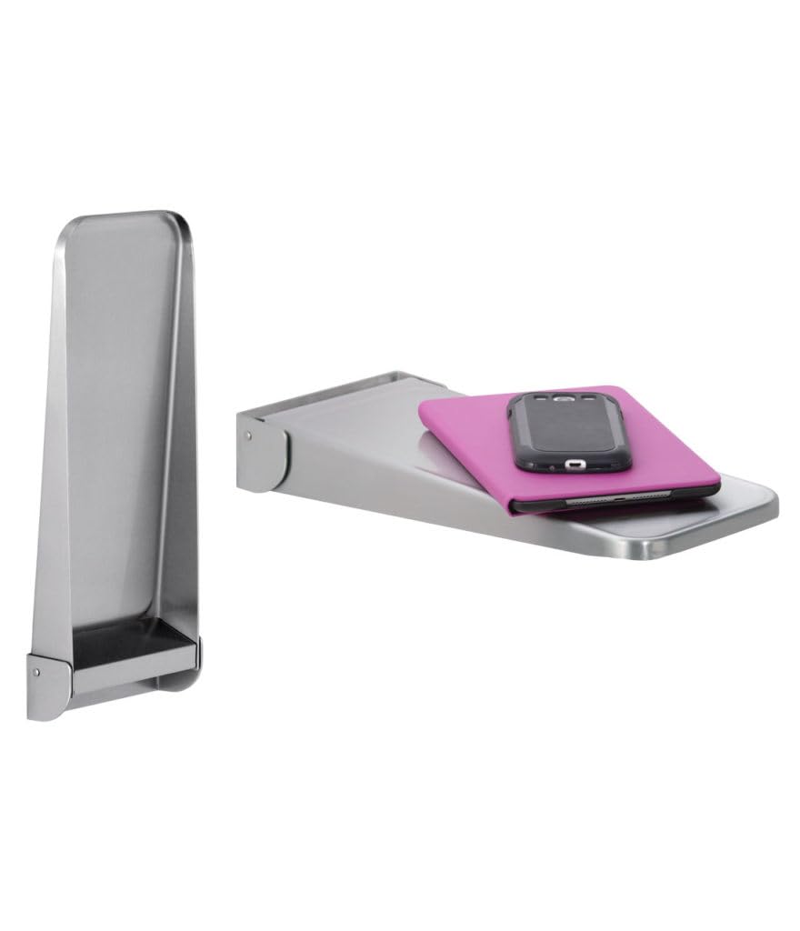 Gettacarte Basculante MDL In Acciaio Inox, Con Finitura Brillante Con Coperchio Basculante In Abs Modello 109777