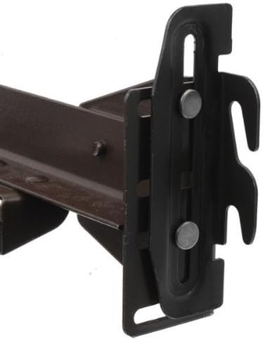 #35 Bed Frame Conversion Brackets, Four Down Hooks, Priority Mail Shipping. Bolt-On to Hook-On, Headboard to Foot Board, Bed Frame Adapter Plates, 2 Inch Height Adjustment. Pack of 4