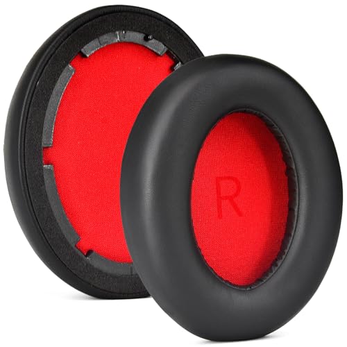 Cuscinetti auricolari traspiranti per cuffie SonoFlow in schiuma a densità per un suono migliore Paraorecchie Comfort Padiglioni auricolari riduzione del rumore