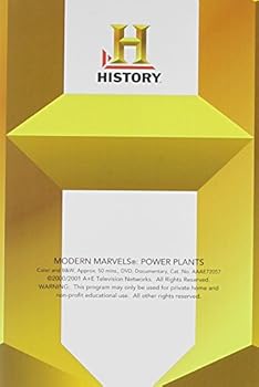 DVD Modern Marvels: Power Plants Book