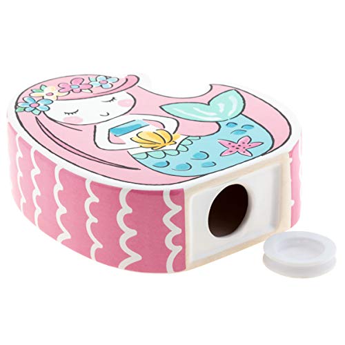 Stephen Joseph Ceramic Coin Bank, Mermaid