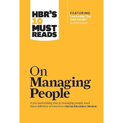 HBR's 10 Must Reads on Managing People