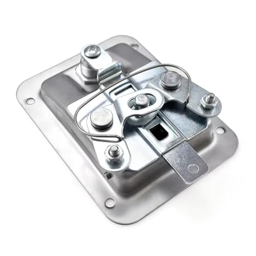 Serrure à bielle XK107S noir 140mm pour panneau de commande industriel