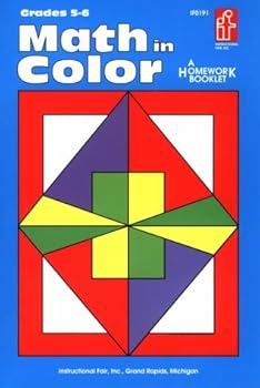 Paperback Homework-Math in Color Grade 5-6 Book
