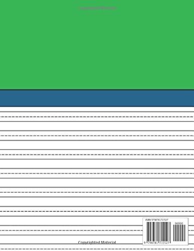 3rd Grade Lined Paper (Includes Rainbow Tracker): Learning Habits for Life : 100+ Blank Pages for writing practice - Image 2