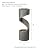 Glitzhome Decorative Tiered Outdoor Water Fountain with LED Light Vintage Curved Waterfall Fountain with Stone Planter Rustic Decor for Garden Patio Deck Porch, 40”H